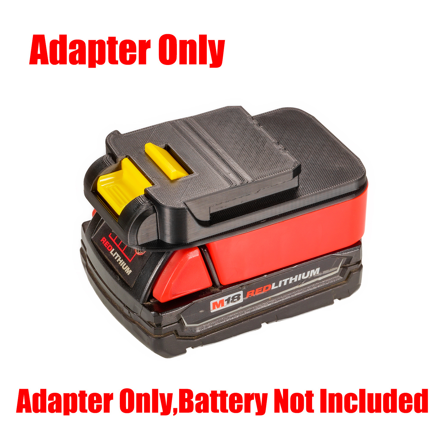 1 Adapter for Milwaukee M18 Battery to Power for CHICAGO ELECTRIC 18V Type Tools