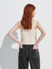 Women's knit vest