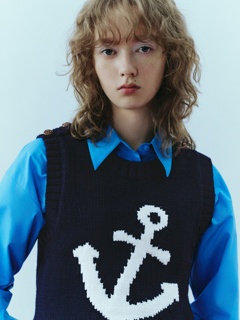 ODM Women's jacquard knit tank top