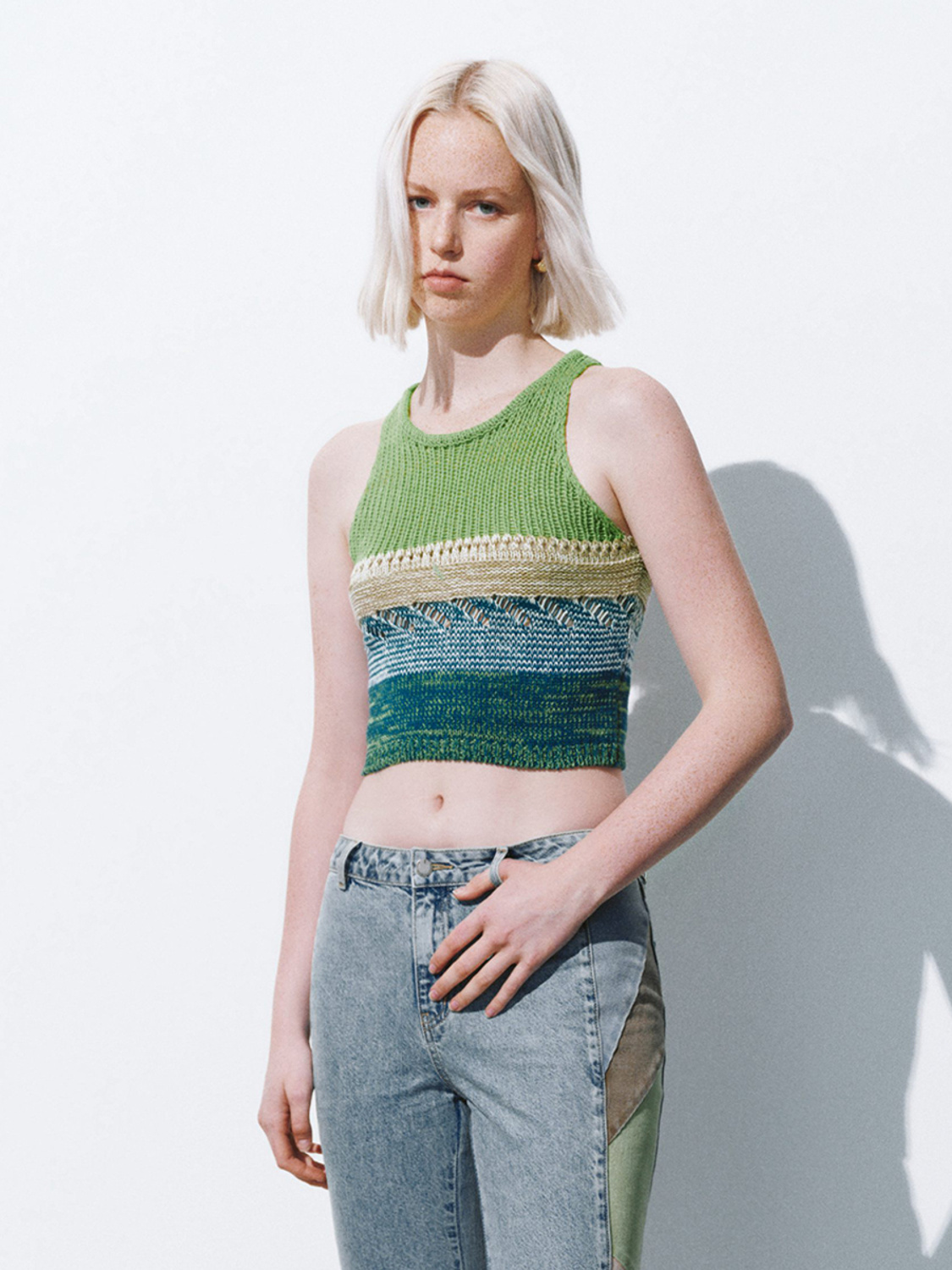 Custom Women's Fabric Knit Vest - Stylish and Versatile Layering Essential