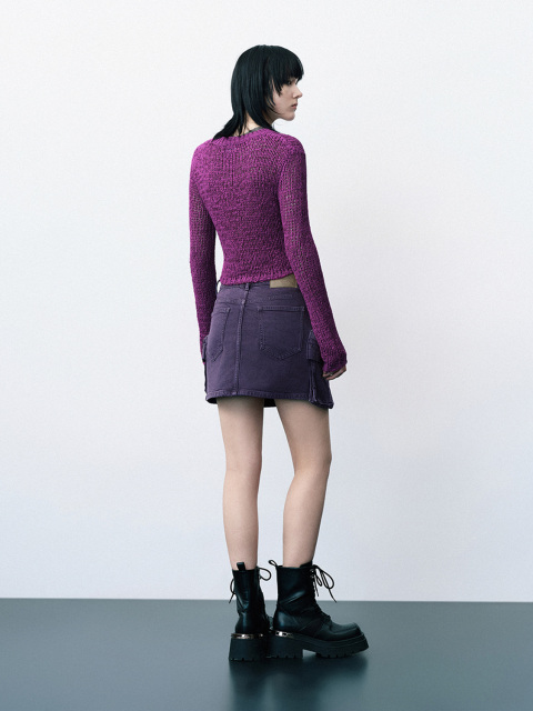 Women's textured knitwear