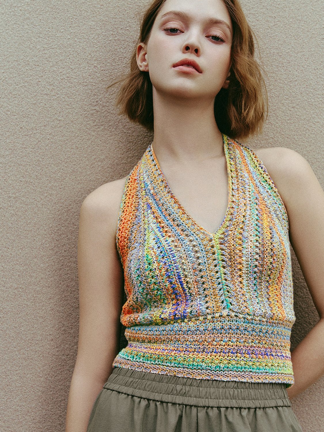 Custom Stylish macaron tank top