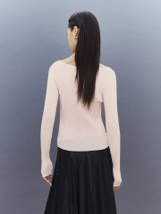 Women's fake two knitwear