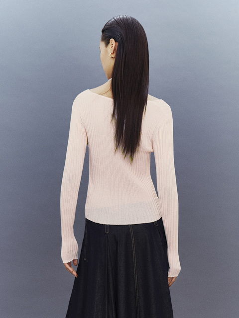 Women's fake two knitwear