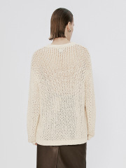 Women's textured knitwear