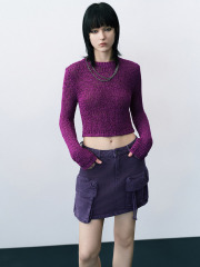 Women's textured knitwear