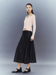 Women's fake two knitwear