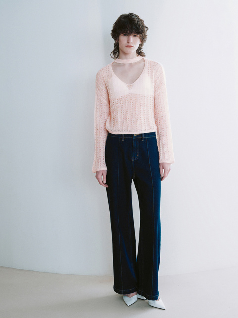 Women's hollow knitwear