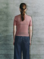 Women's short-sleeved knitwear