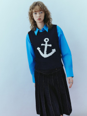 ODM Women's jacquard knit tank top