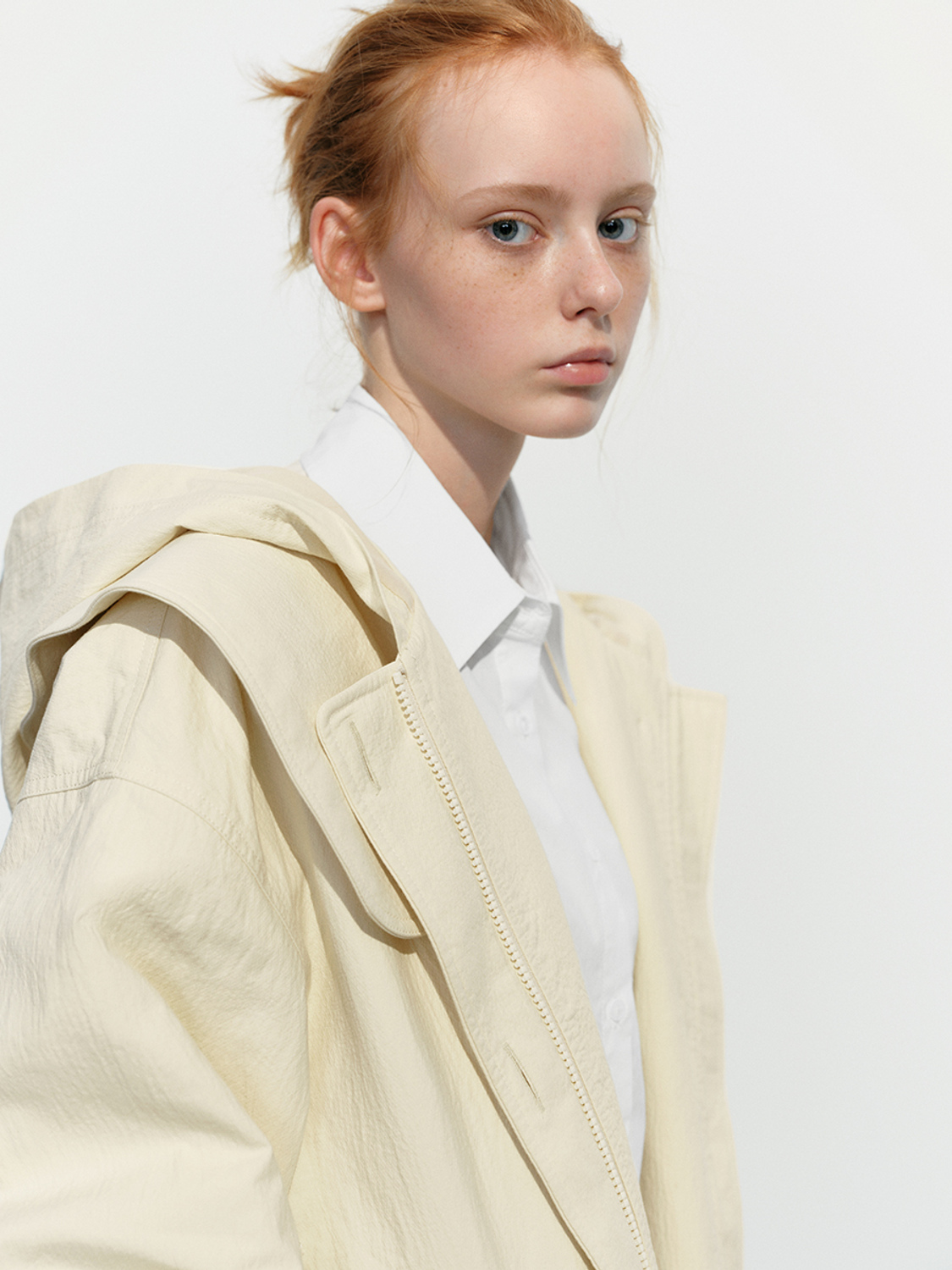 Women's hooded coat