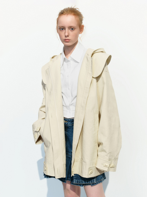 Women's hooded coat