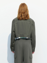 Women's button coat