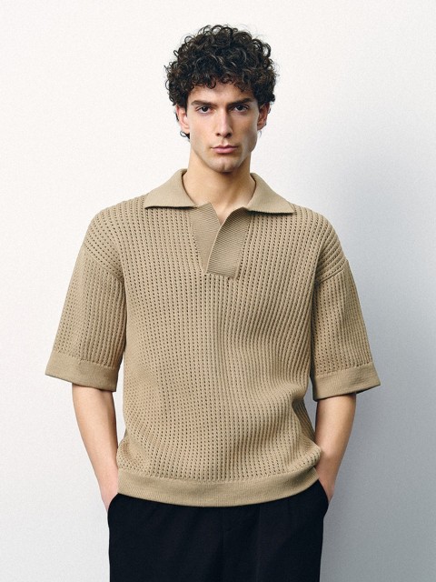 Men's knit T-shirt