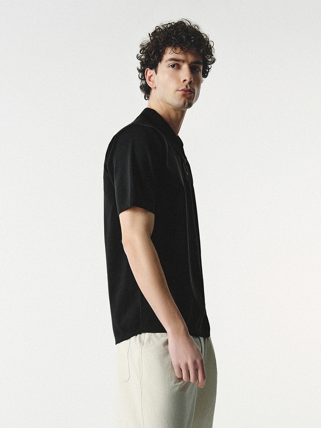 Men's short-sleeved knitwear