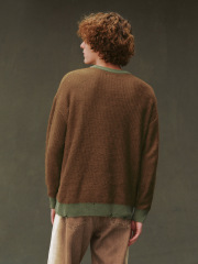 Men's contrasting knitwear