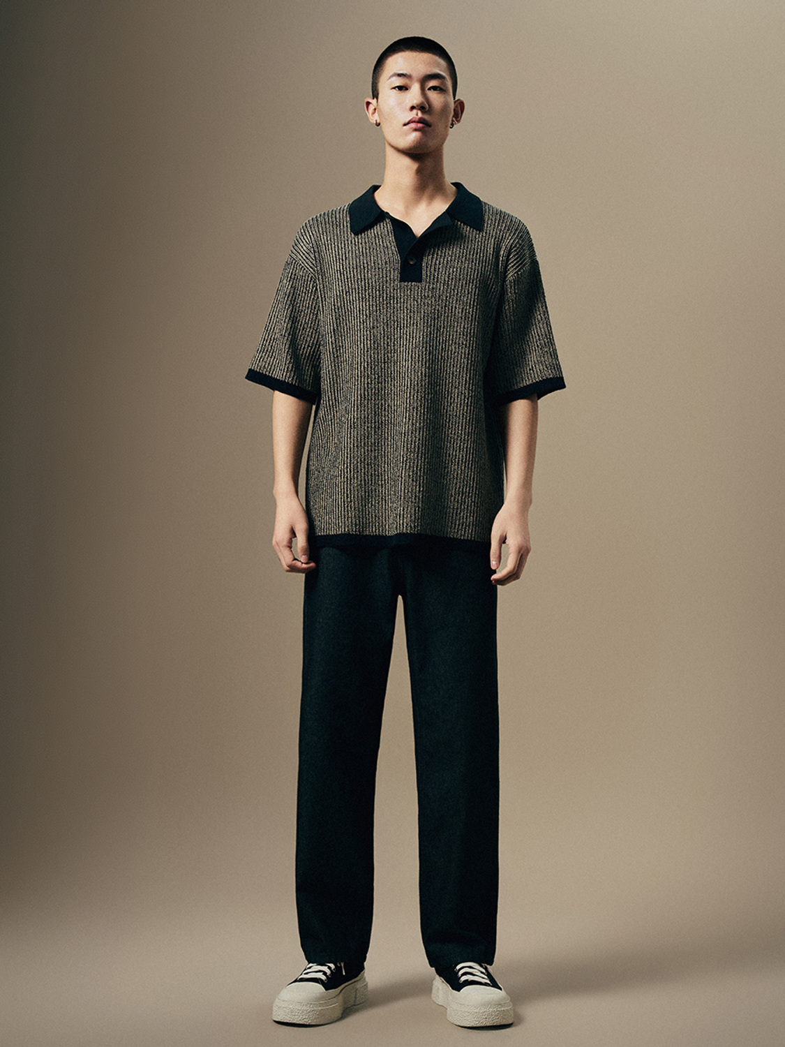 Men's short-sleeved knitwear