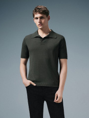 Men's short-sleeved knitwear
