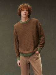 Men's contrasting knitwear