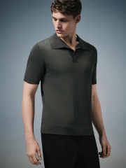 Men's short-sleeved knitwear