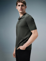 Men's short-sleeved knitwear