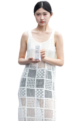 JUBAODI Women's long knitted hollow sweater