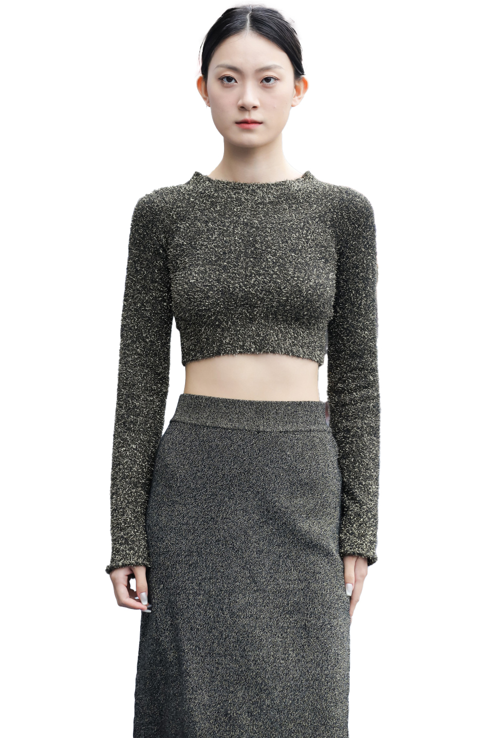 Women's Fur Sweater Suits - Luxurious and Stylish Attire for Warm Days