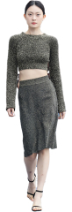 Women's Fur Sweater Suits - Luxurious and Stylish Attire for Warm Days