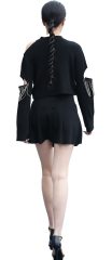 JUBAODI Women's suit with metal tassels