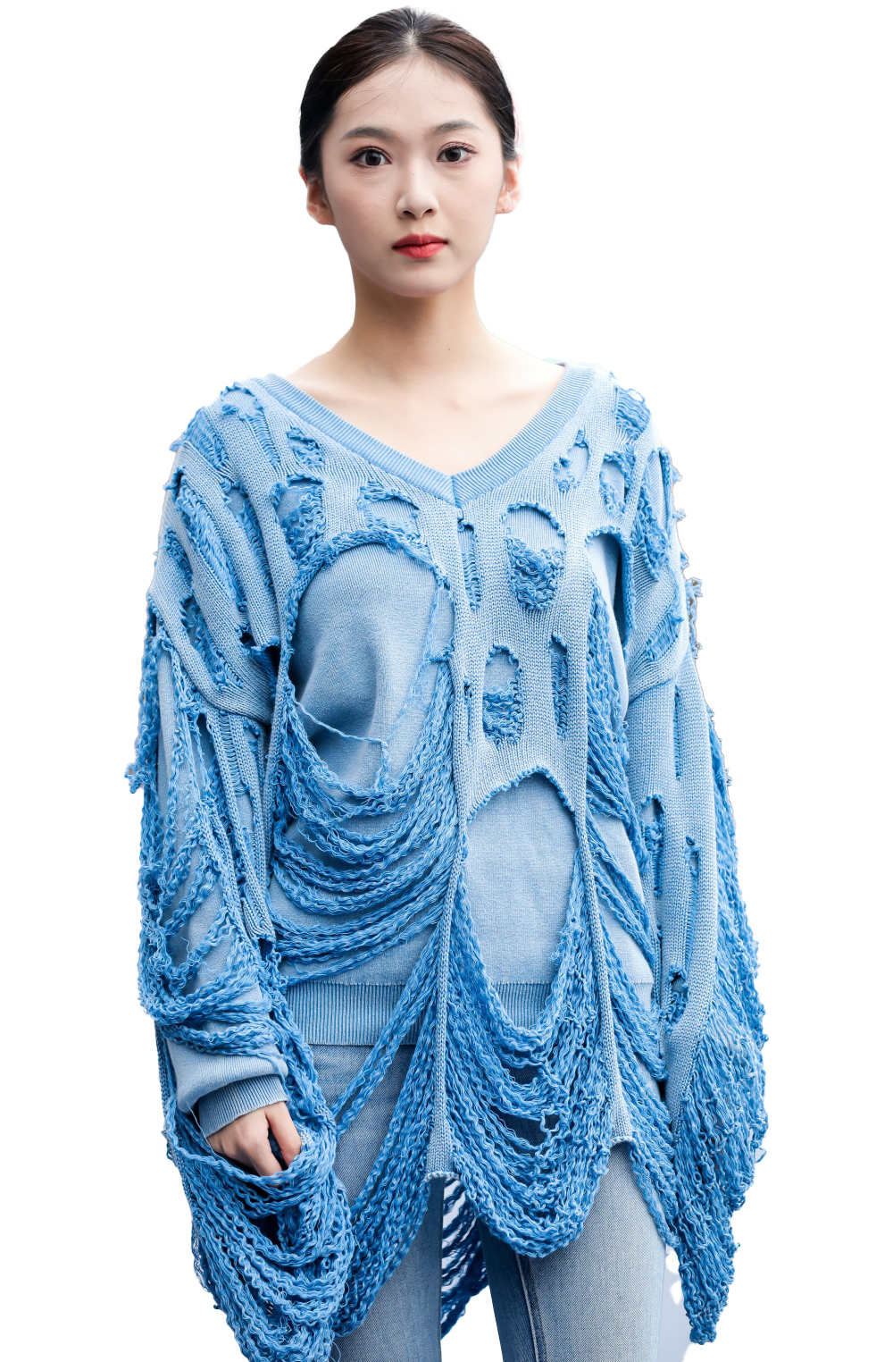 JUBAODI Women's irregular tops