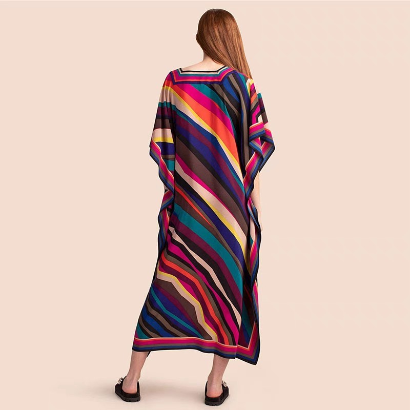 Beach long skirt tourist beach smock Gown holiday dress Bikini smock