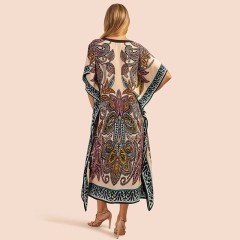 Beach long skirt tourist beach smock Gown holiday dress Bikini smock