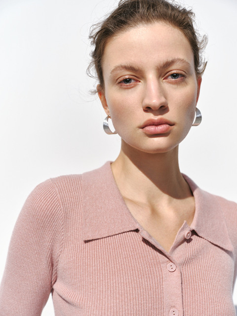 JUBAODI Women's tight knit cardigan