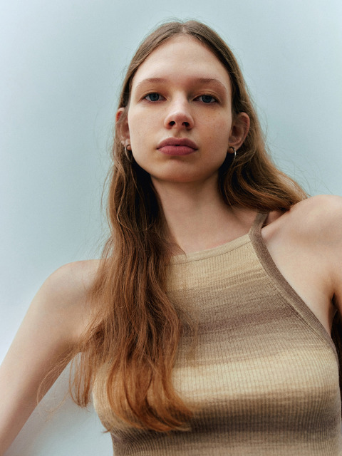 Supply JUBAODI Women's gradient knit vest