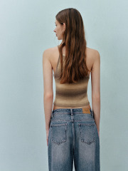 Supply JUBAODI Women's gradient knit vest