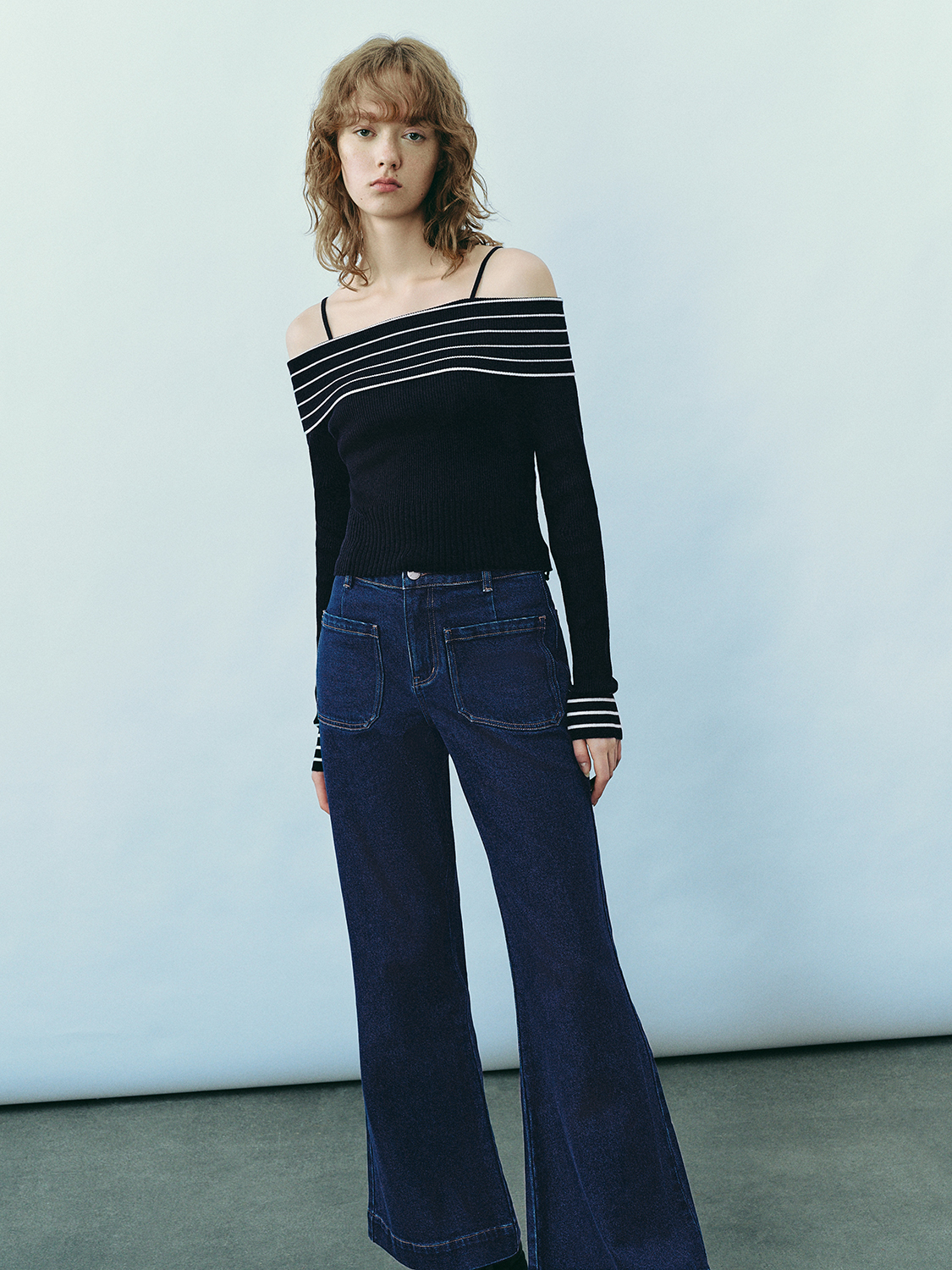 Wholesaler JUBAODI Striped knitwear for women