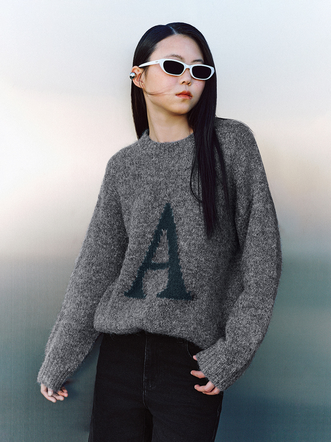 JUBAODI Women's letter knitwear