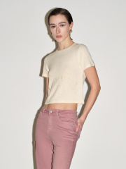 JUBAODI Women's crew neck sweater