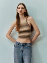 Supply JUBAODI Women's gradient knit vest