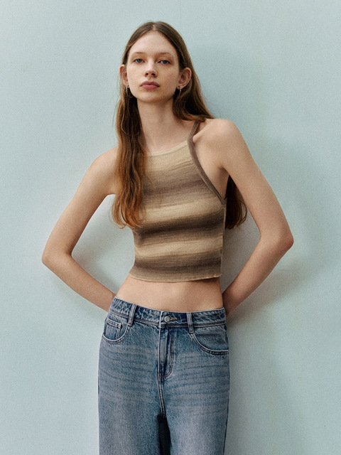 Supply JUBAODI Women's gradient knit vest