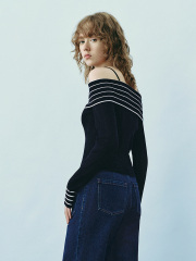 Wholesaler JUBAODI Striped knitwear for women