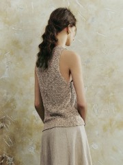 ODM JUBAODI Women's sleeveless knitwear