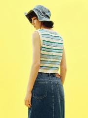 ODM JUBAODI Striped cardigan for women