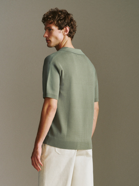 Men's short-sleeved knitwear