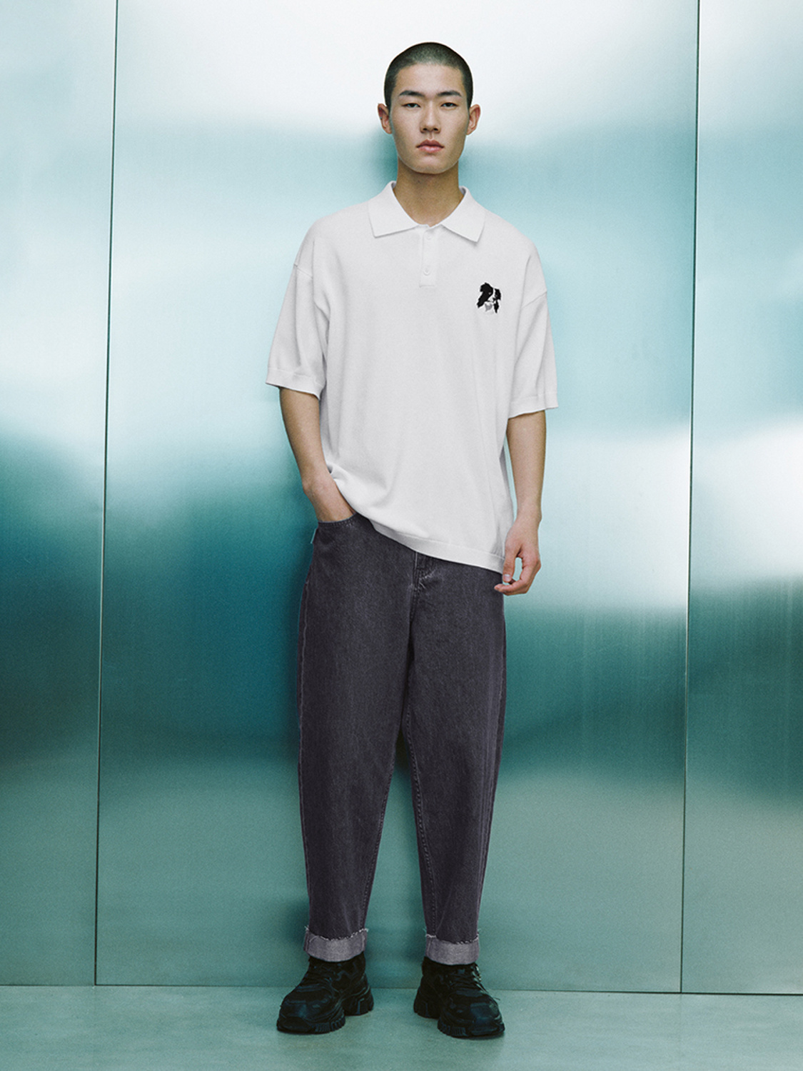 Men's favorite short-sleeved knitwear