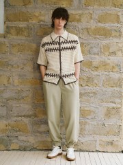 Men's short-sleeved knitwear