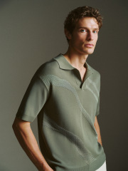 Men's short-sleeved knitwear