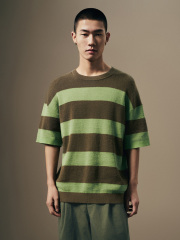 Men's striped knitwear