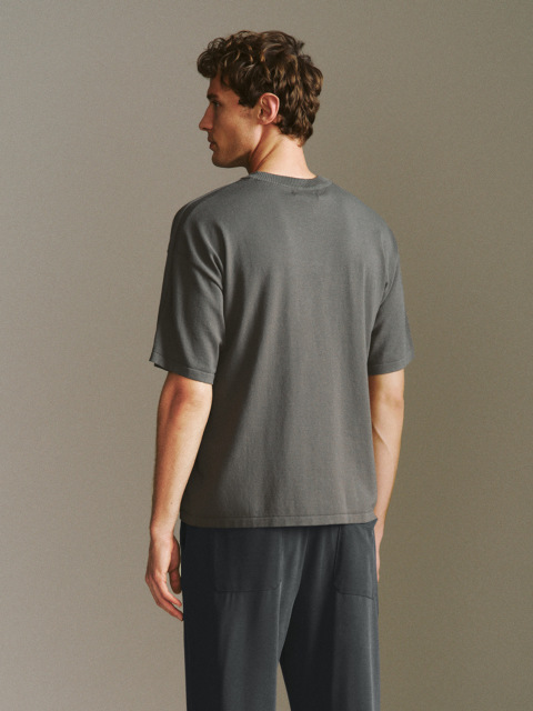 Men's short-sleeved knitwear