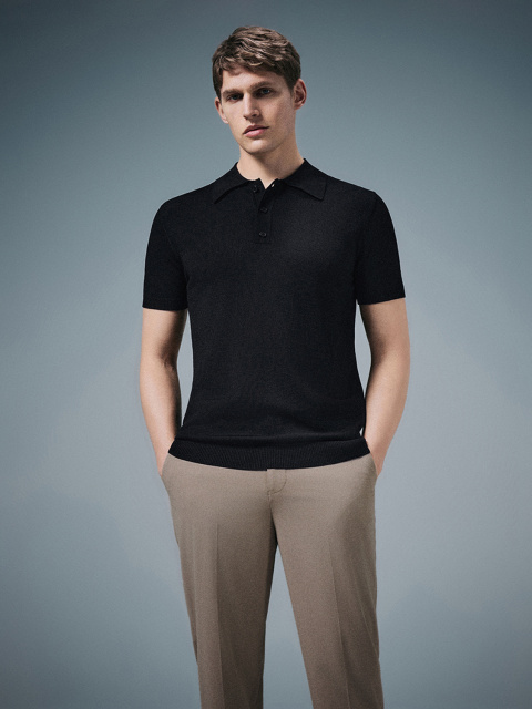Men's short-sleeved knitwear